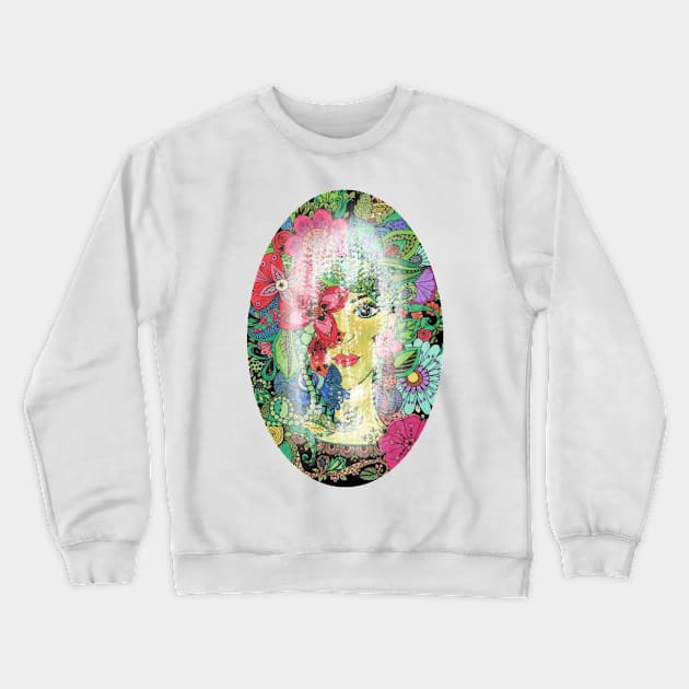 Time and beauty Crewneck Sweatshirt by Peter2017